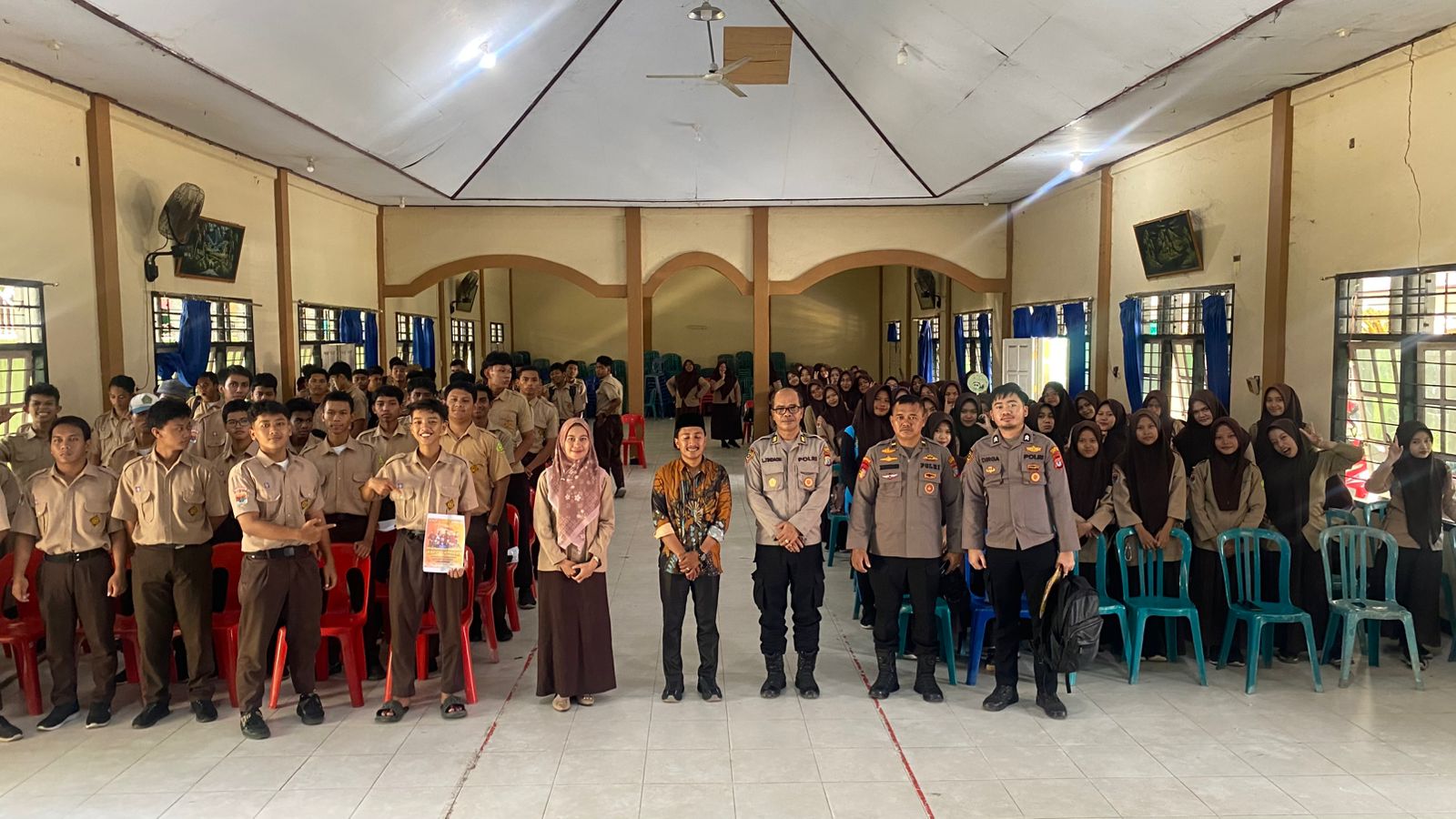 Polresta Sorong Kota Gelar Sosialisasi Penerimaan Polri 2026 di Tiga Sekolah Menengah