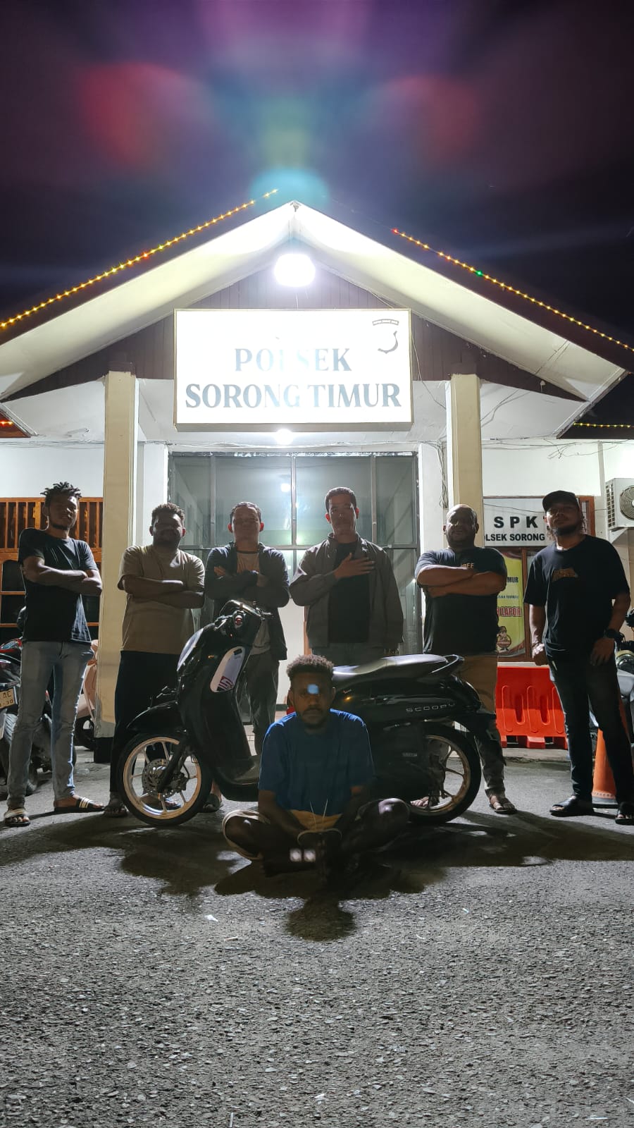 POLSEK SORONG TIMUR BERHASIL UNGKAP KASUS CURANMOR, PELAKU DITANGKAP BERKAT KOORDINASI LINTAS SATUAN