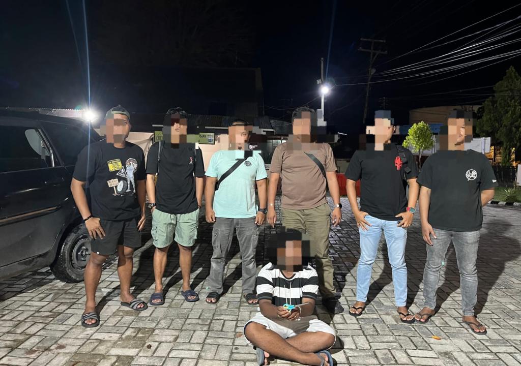 TEAM MANGEWANG POLRESTA SORONG KOTA RINGKUS PELAKU CURAS , DUA DPO MASIH DIBURU