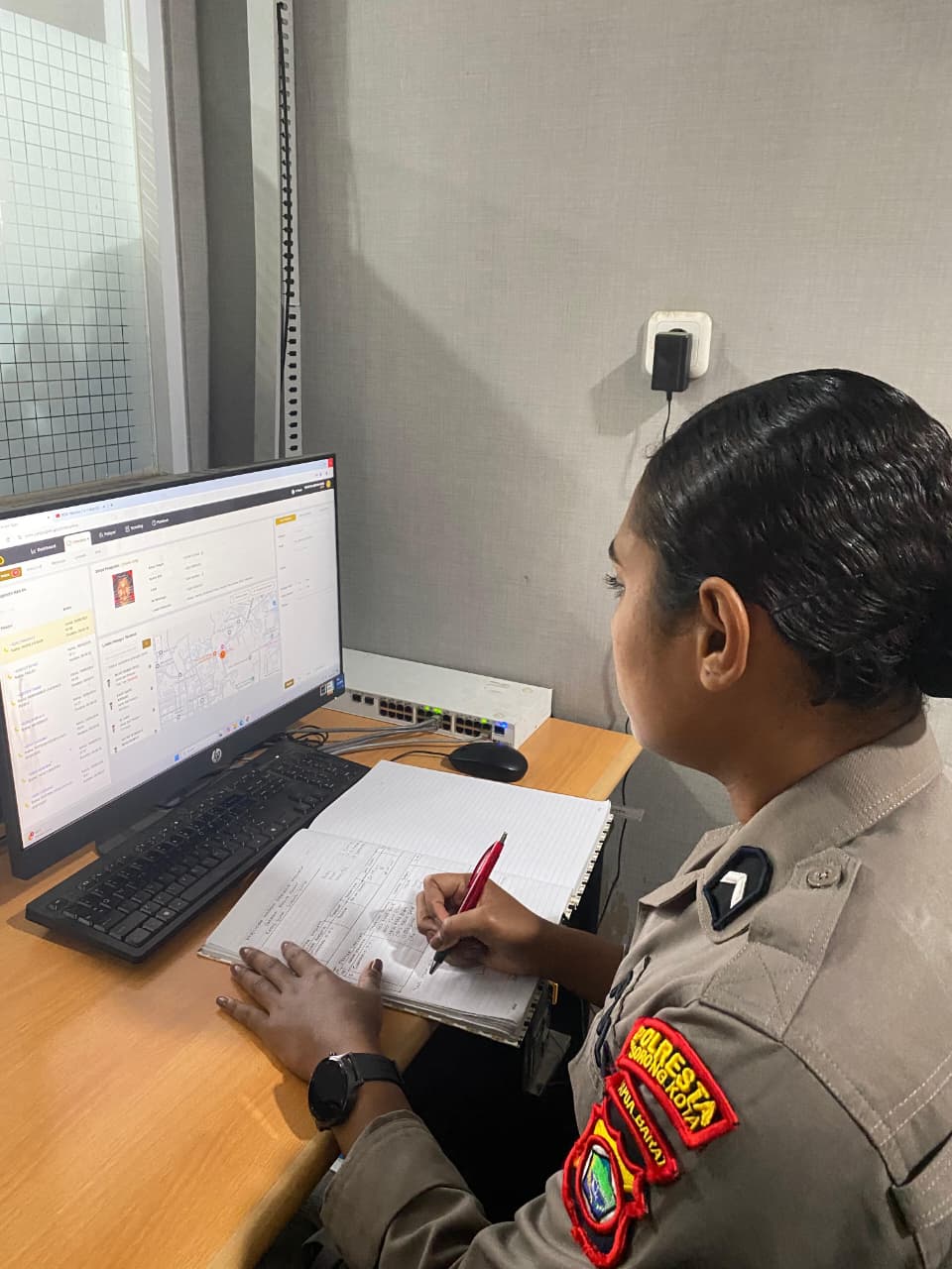 Polresta Sorong Kota Sosialisasikan Layanan Call Center 110, Akses Cepat Bantuan Kepolisian 24 Jam