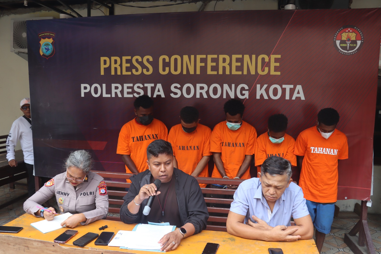 Polresta Sorong Kota Ungkap Belasan Kasus Kriminalitas 3C Selama Mei-Juni 2026
